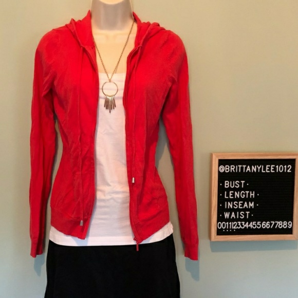 The Limited Outback Red Zip Light Hood Jacket - Picture 2 of 6